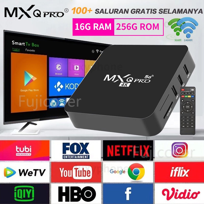 Box TV Android MXQ Pro 5G
